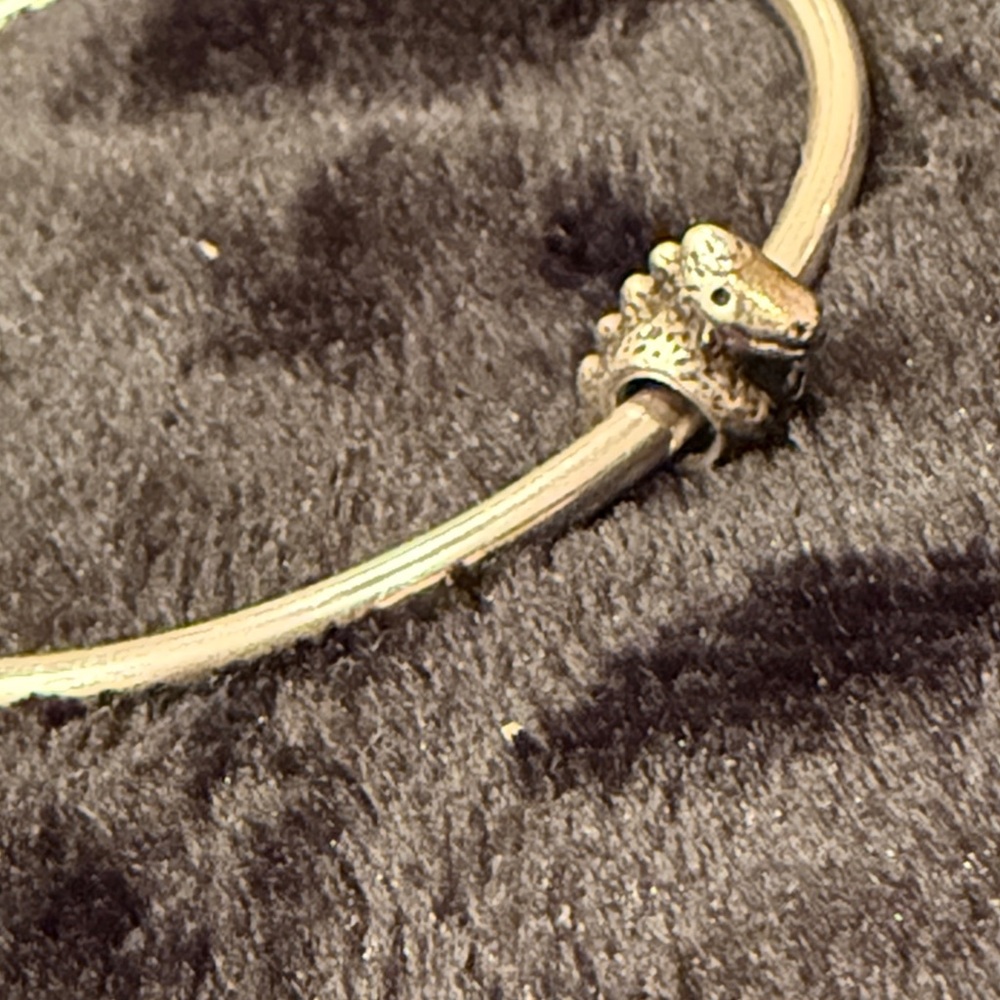 Pandora Sterling Silver Dinosaur Charm